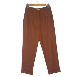 7115 By Szeki Wool Blend Cropped Trouser